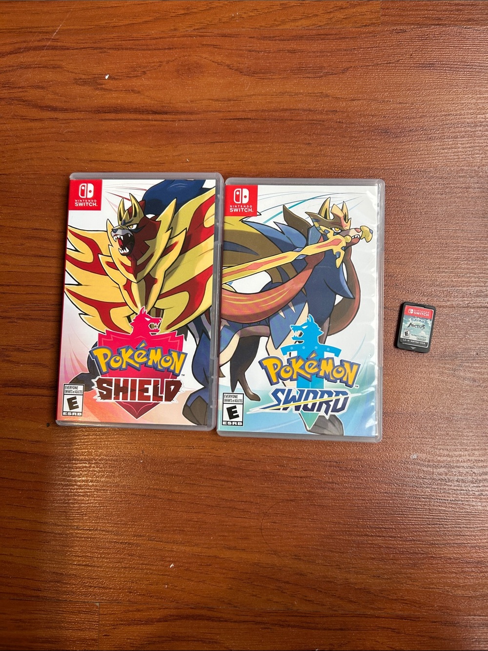 Nintendo Pokémon Shield &Pokémon Sword &Arceus（only card）